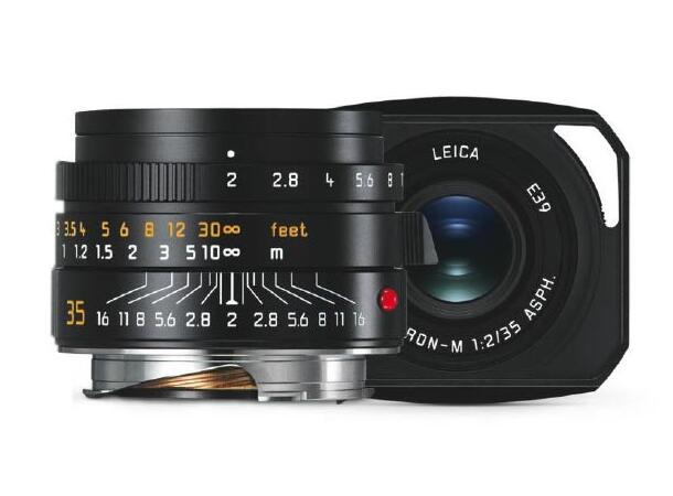 Leica Summicron-M 35mm f/2 ASPH Svart Vidvinkel. Filterfatning E39 